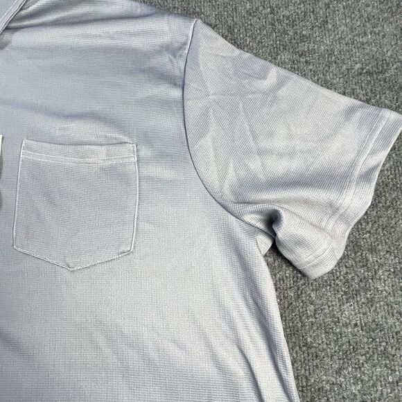 Aloha Button Up Shirt Mens Extra Large Pocket Spandex Casual Short Sleeve XL - Picture 4 of 16